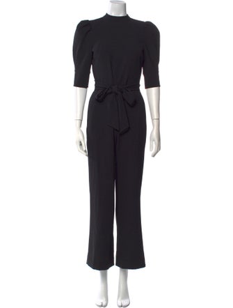 Alice + Olivia Mock Neck Jumpsuit