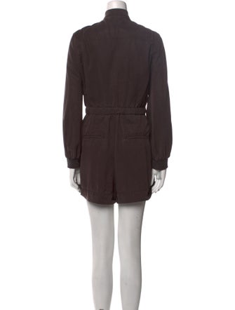 Alice + Olivia Mock Neck Romper