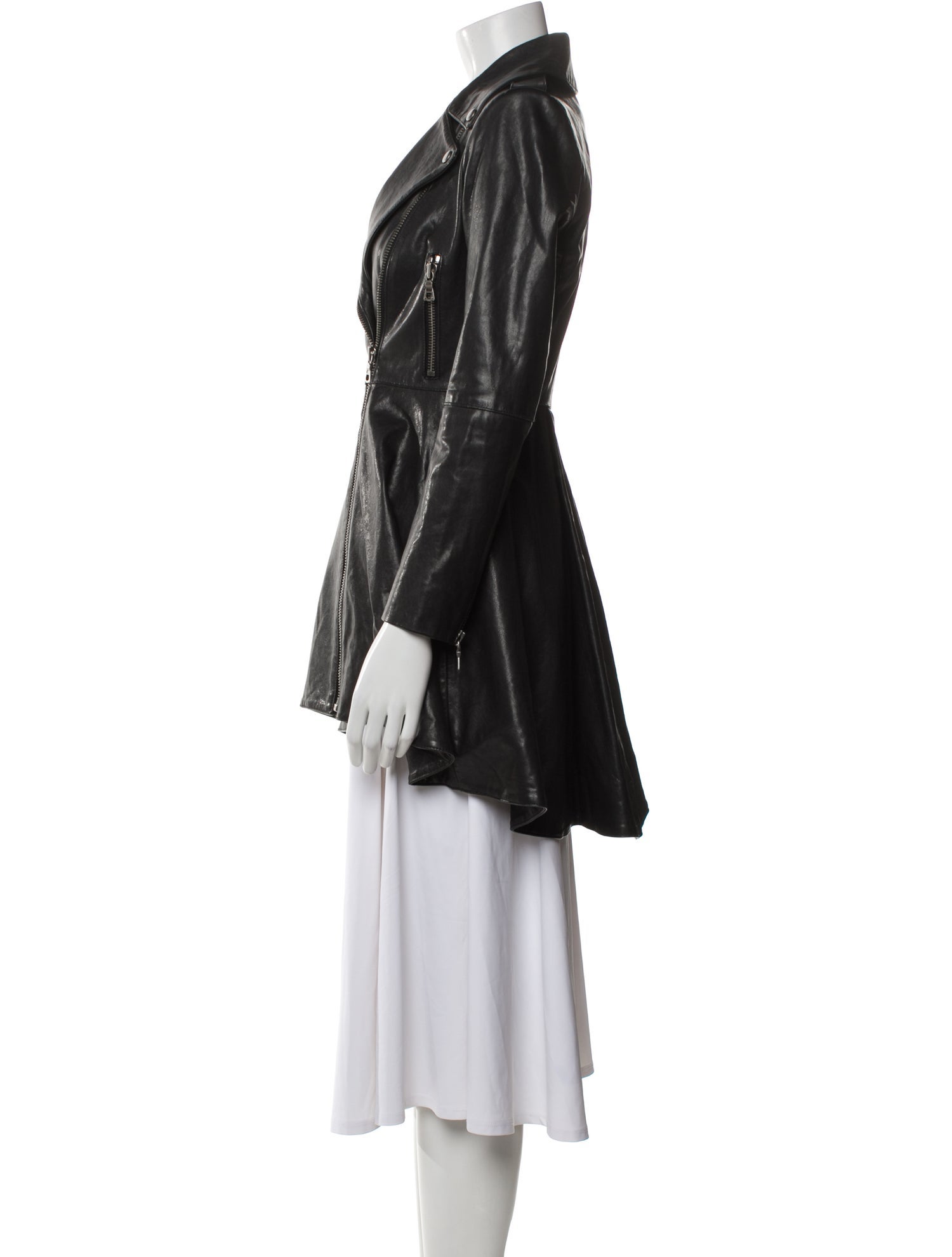 Alice + Olivia Leather Jacket