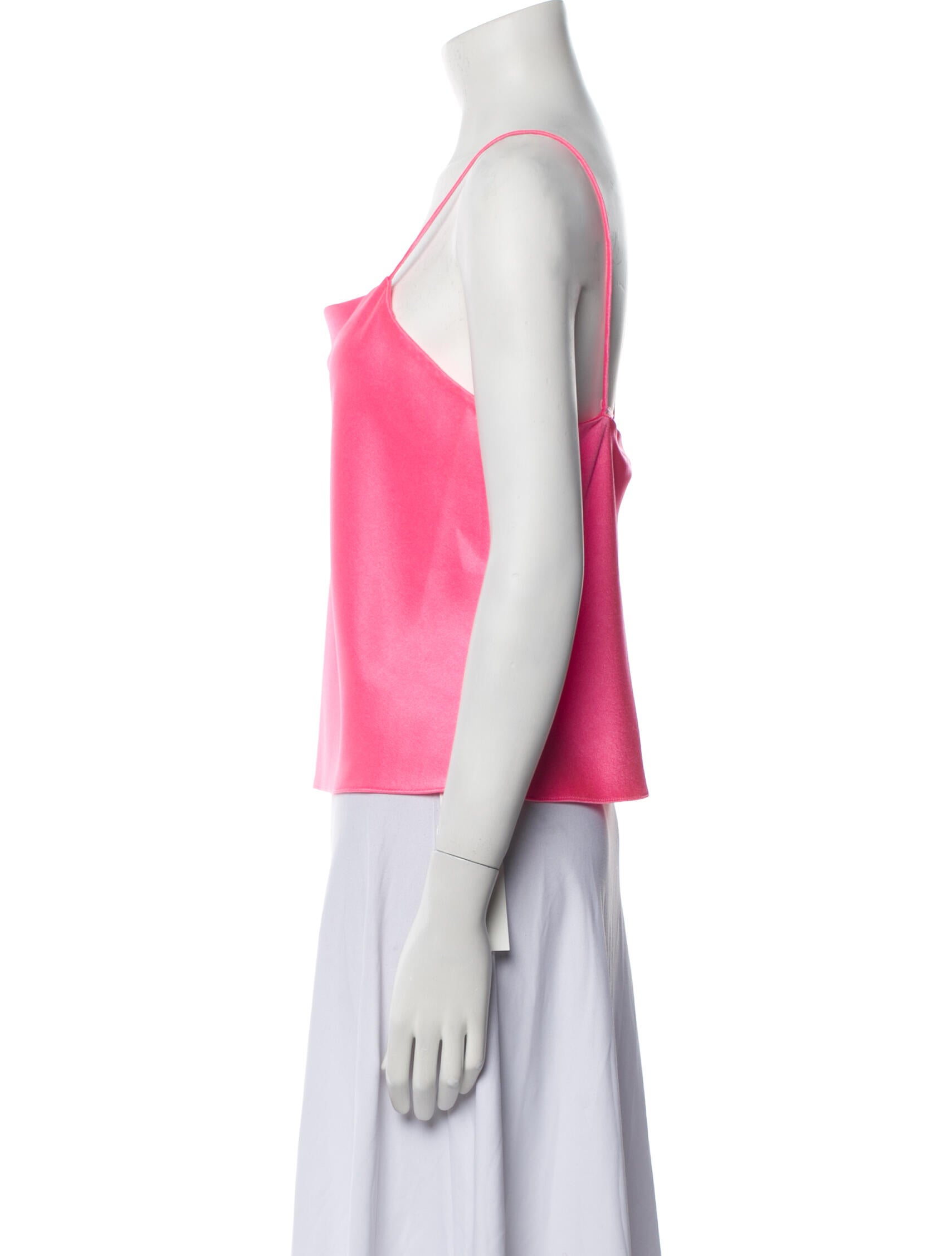 Alice + Olivia Square Neckline Sleeveless Crop Top w/ Tags