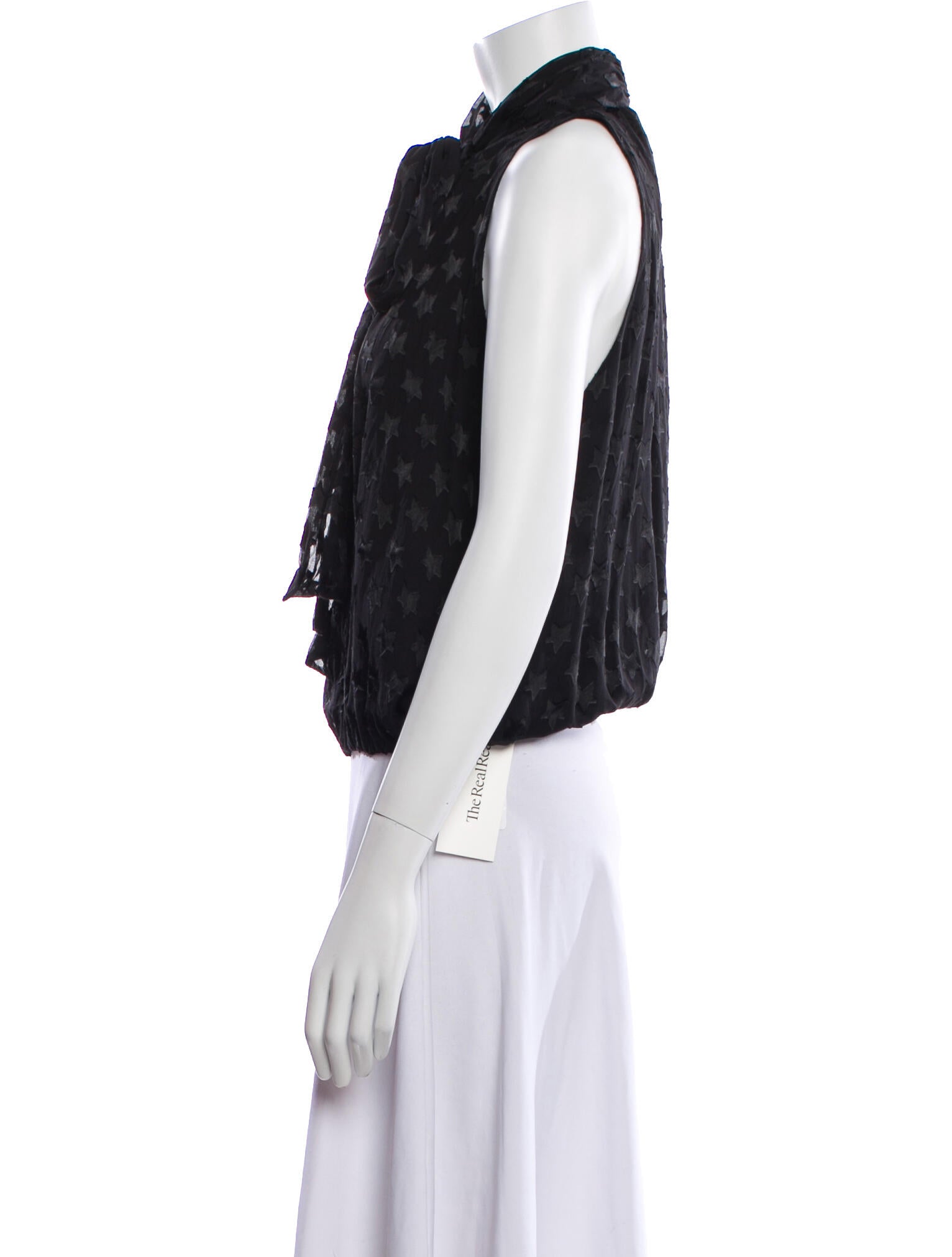 Alice + Olivia Halterneck Sleeveless Blouse