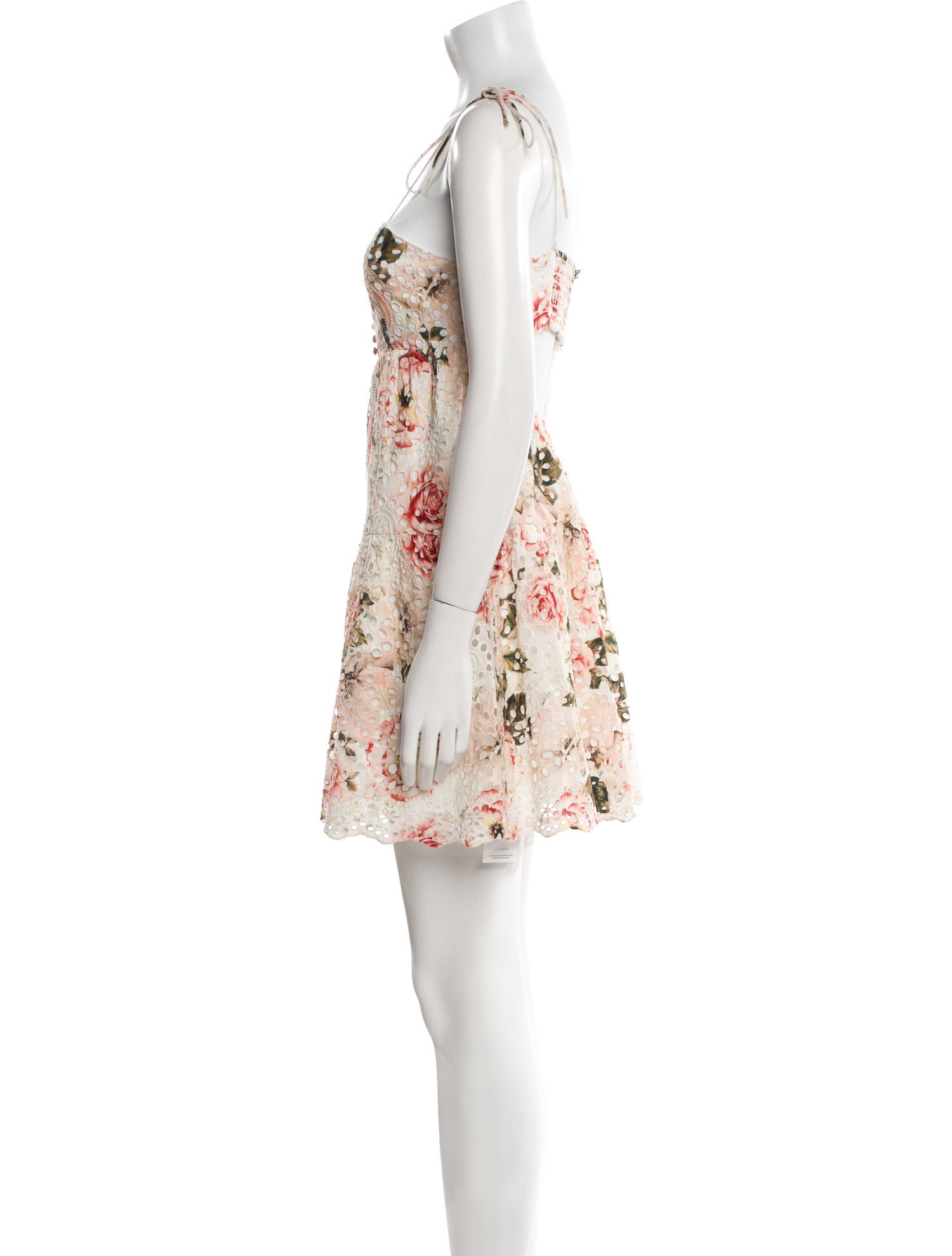 Alice + Olivia Floral Print Mini Dress
