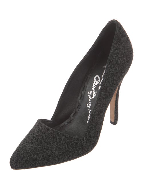 Alice + Olivia Crystal Beaded Accents Pumps