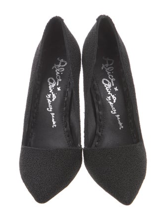 Alice + Olivia Crystal Beaded Accents Pumps
