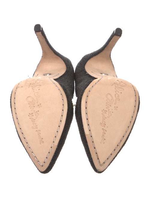 Alice + Olivia Crystal Beaded Accents Pumps