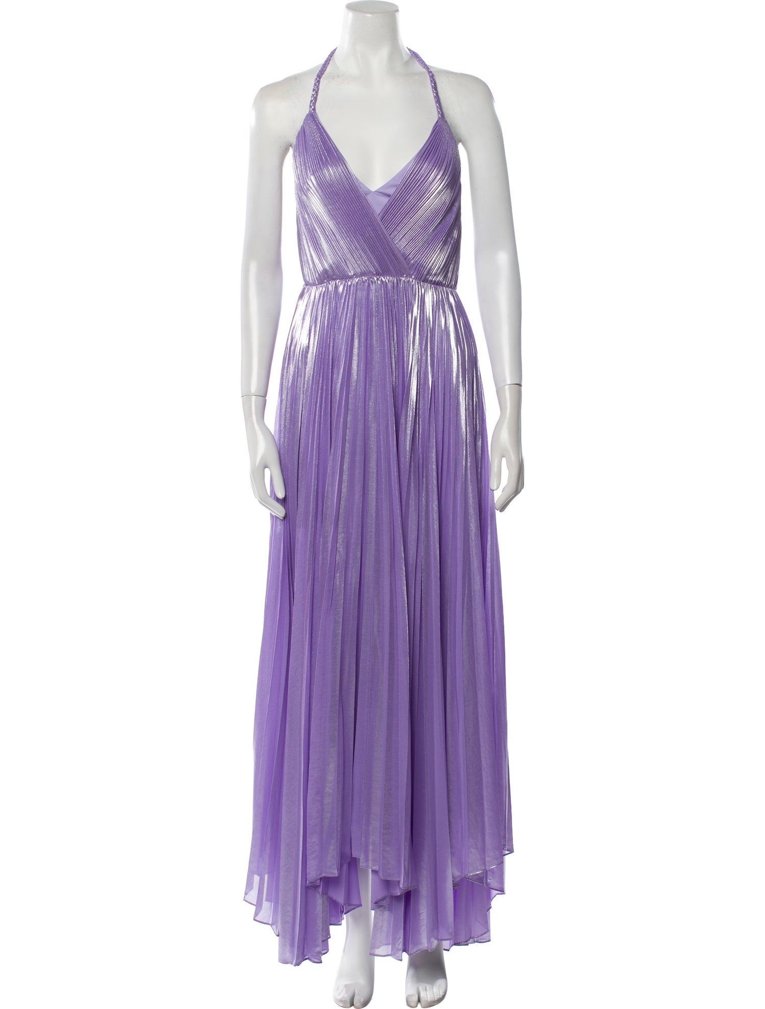 Alice + Olivia Halterneck Long Dress