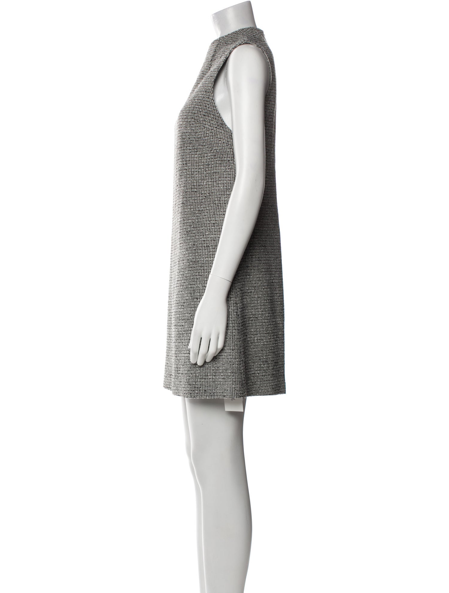 Alice + Olivia Virgin Wool Mini Dress