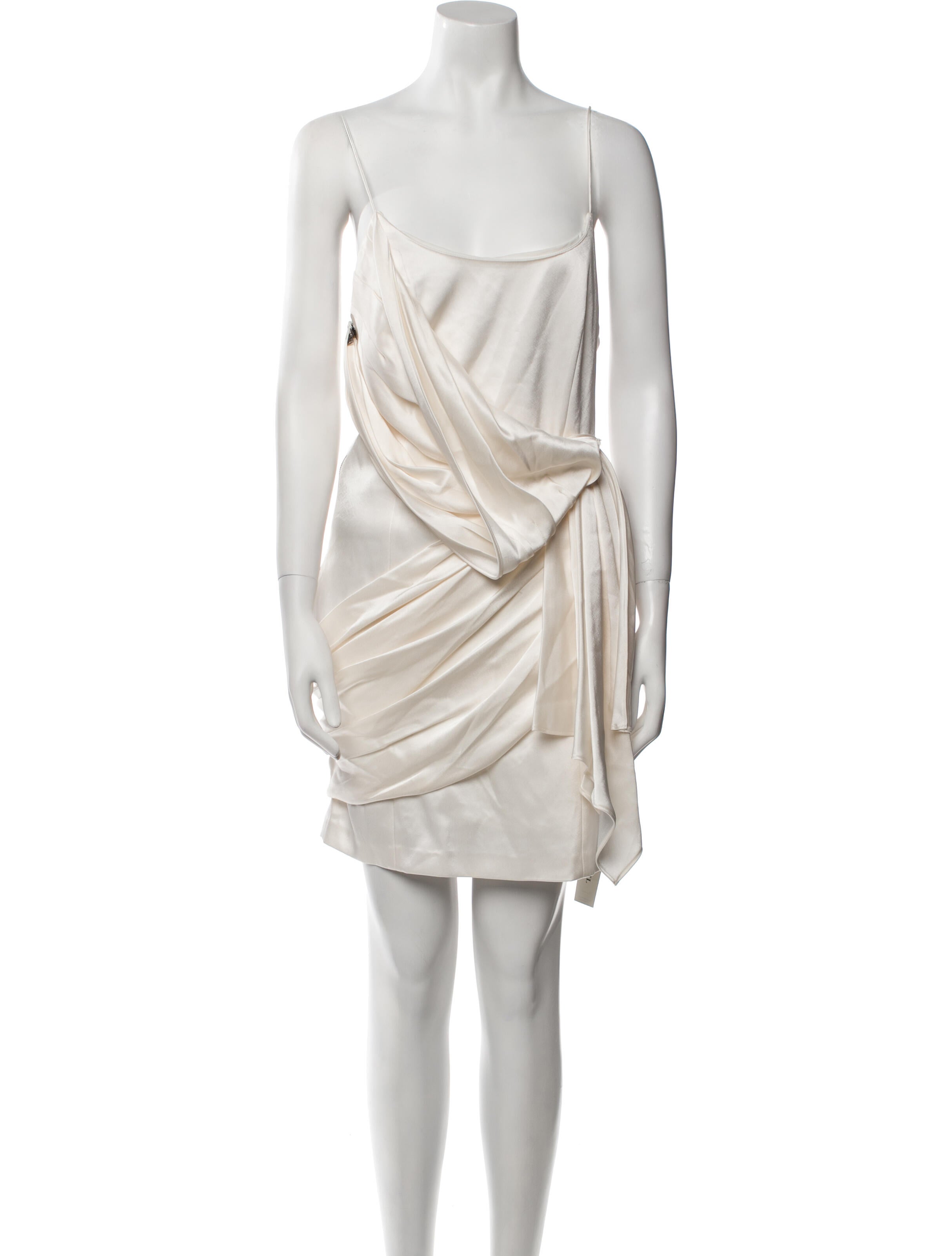 Alice + Olivia Cowl Neck Mini Dress