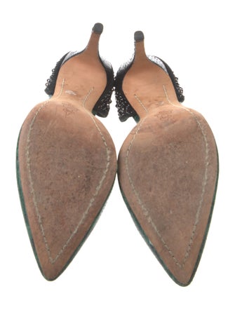 Alice + Olivia Leather D'Orsay Pumps