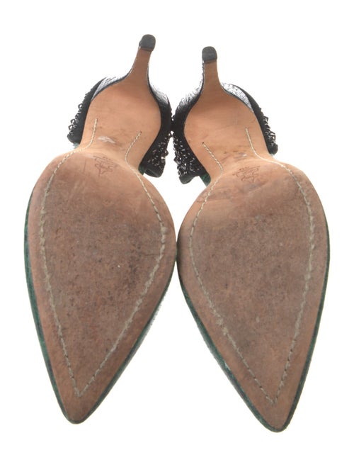 Alice + Olivia Leather D'Orsay Pumps