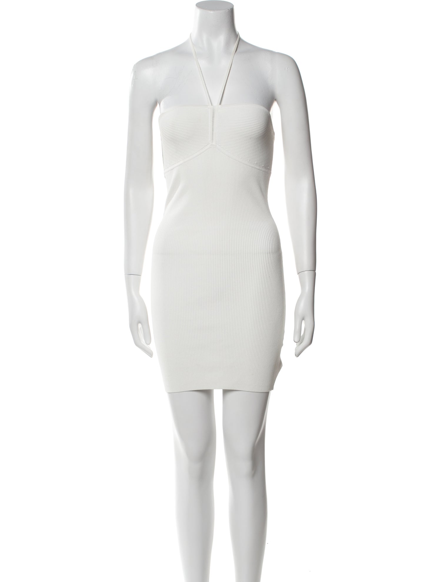 Alice + Olivia Halterneck Mini Dress