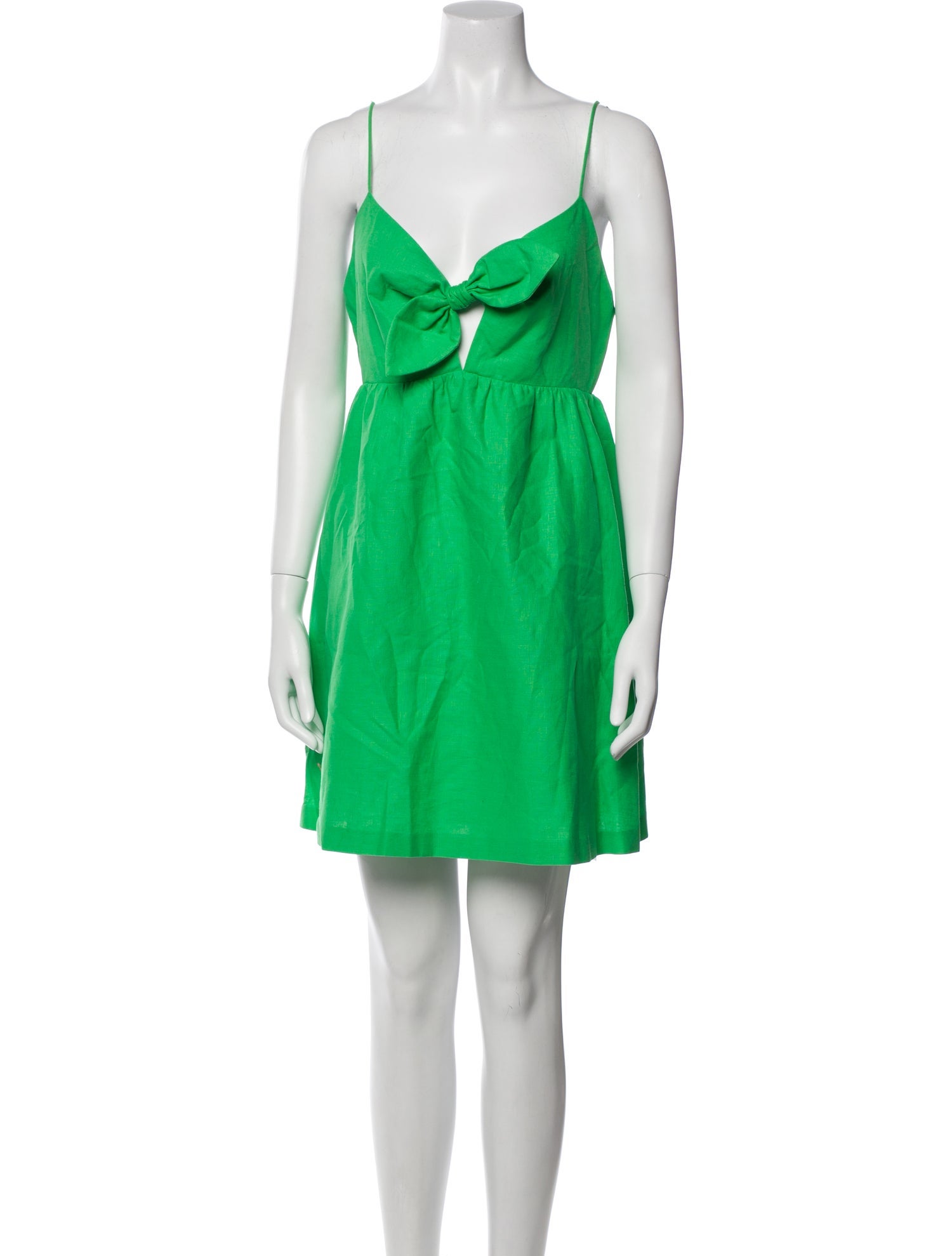 Alice + Olivia Linen Mini Dress