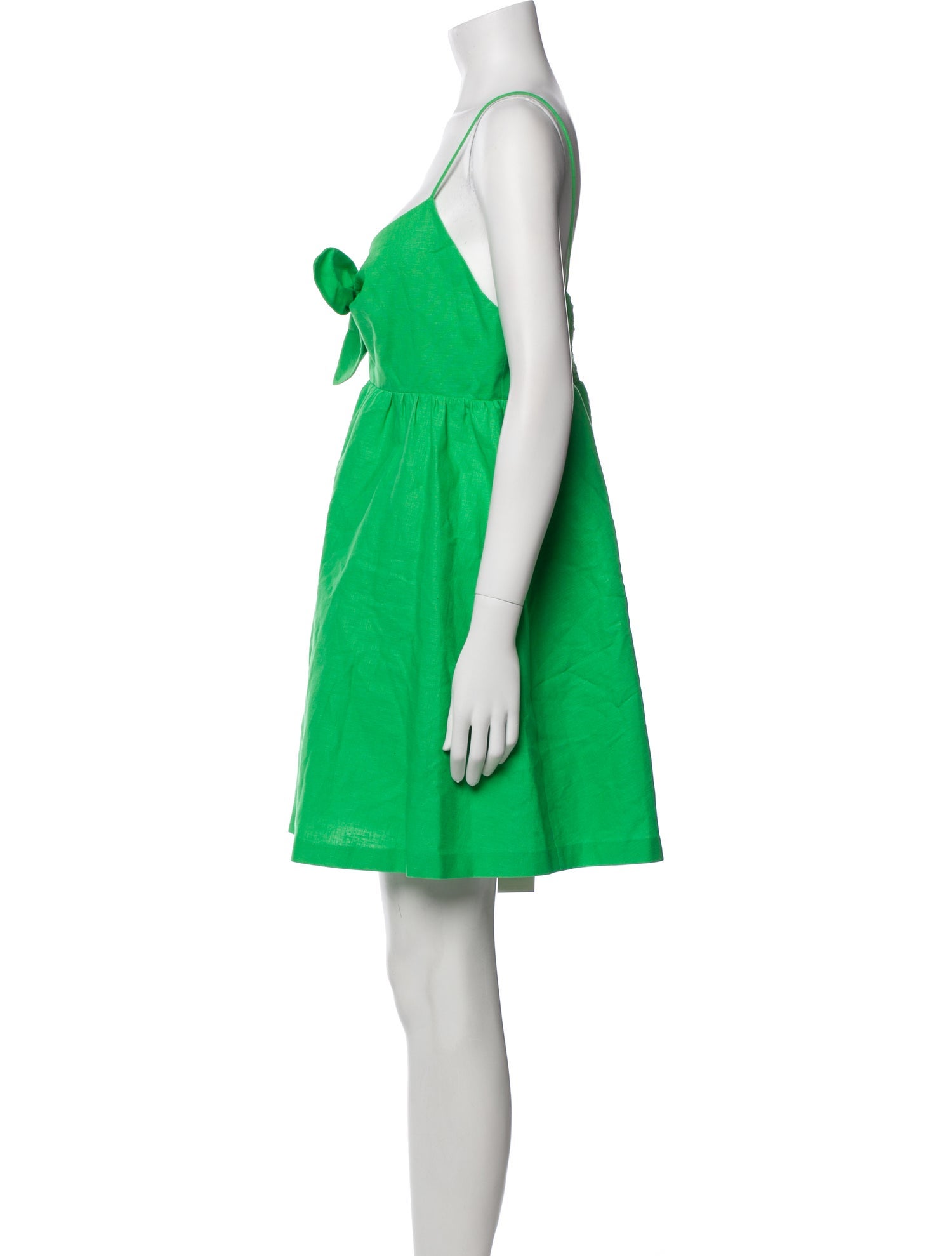 Alice + Olivia Linen Mini Dress