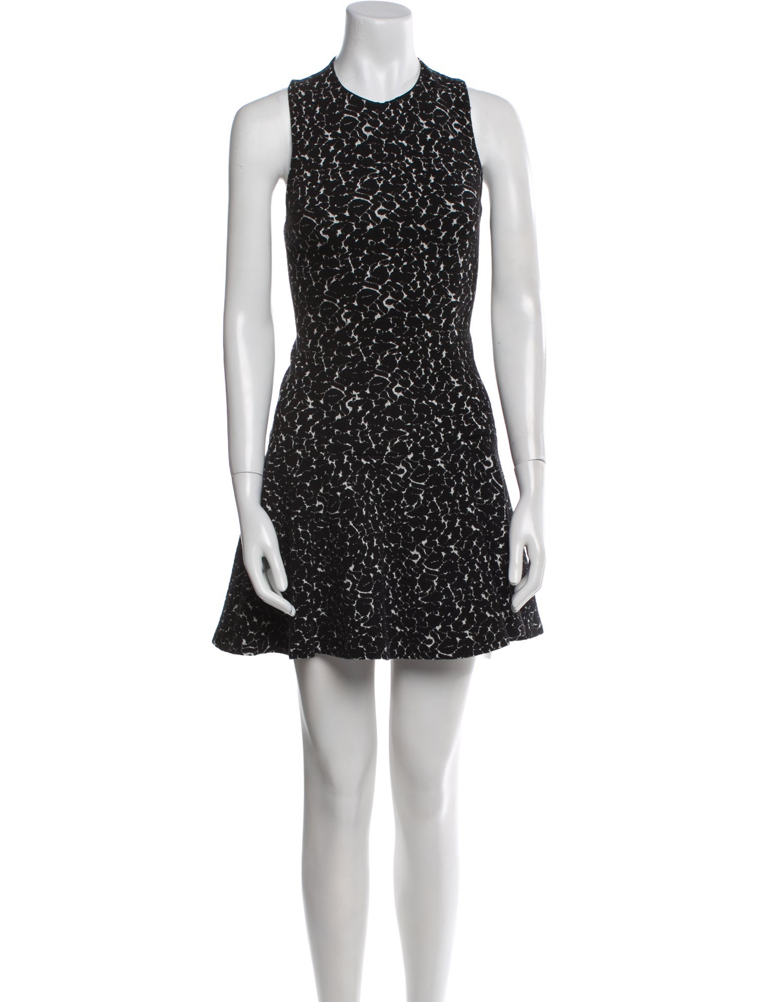 Alice + Olivia Lace Pattern Mini Dress