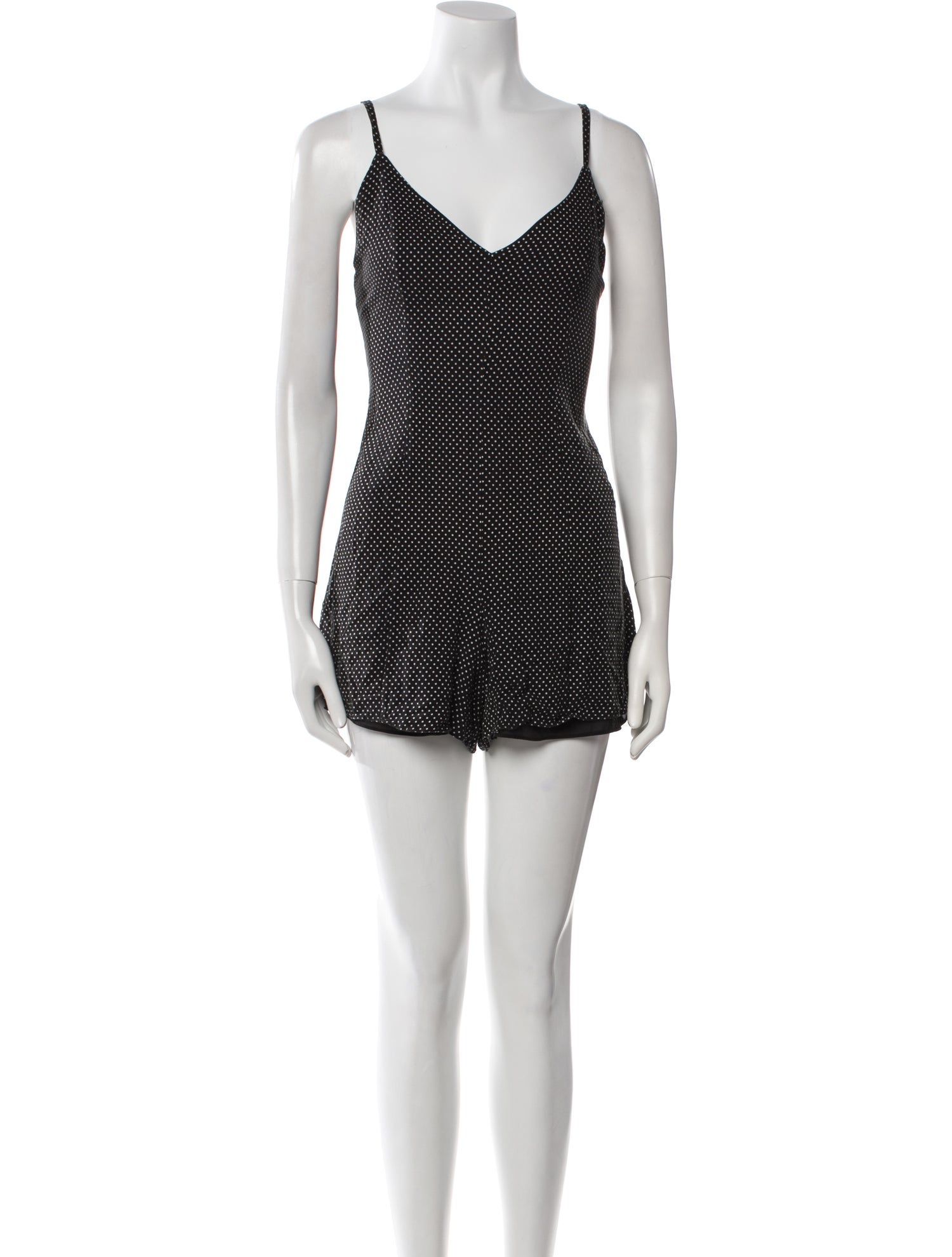 Alice + Olivia Polka Dot Print Mini Dress