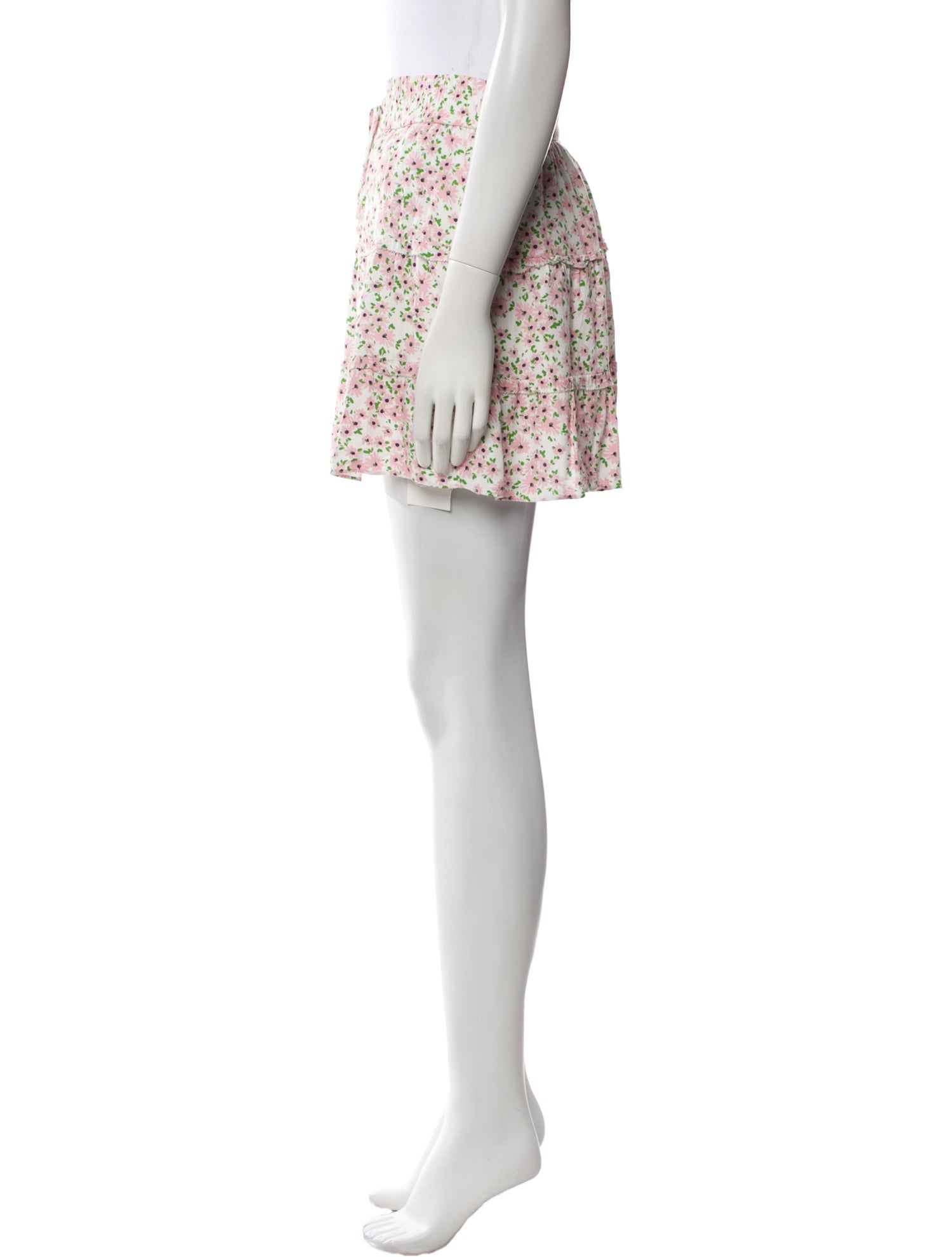 Alice + Olivia Printed Mini Skirt