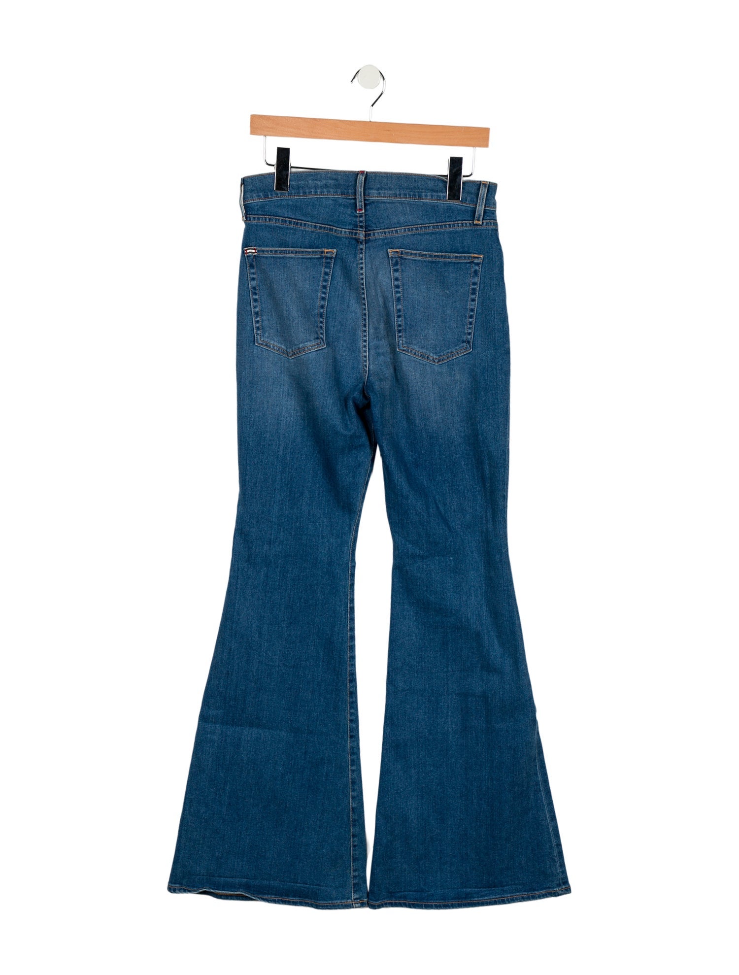 Alice + Olivia Mid-Rise Wide Leg Jeans