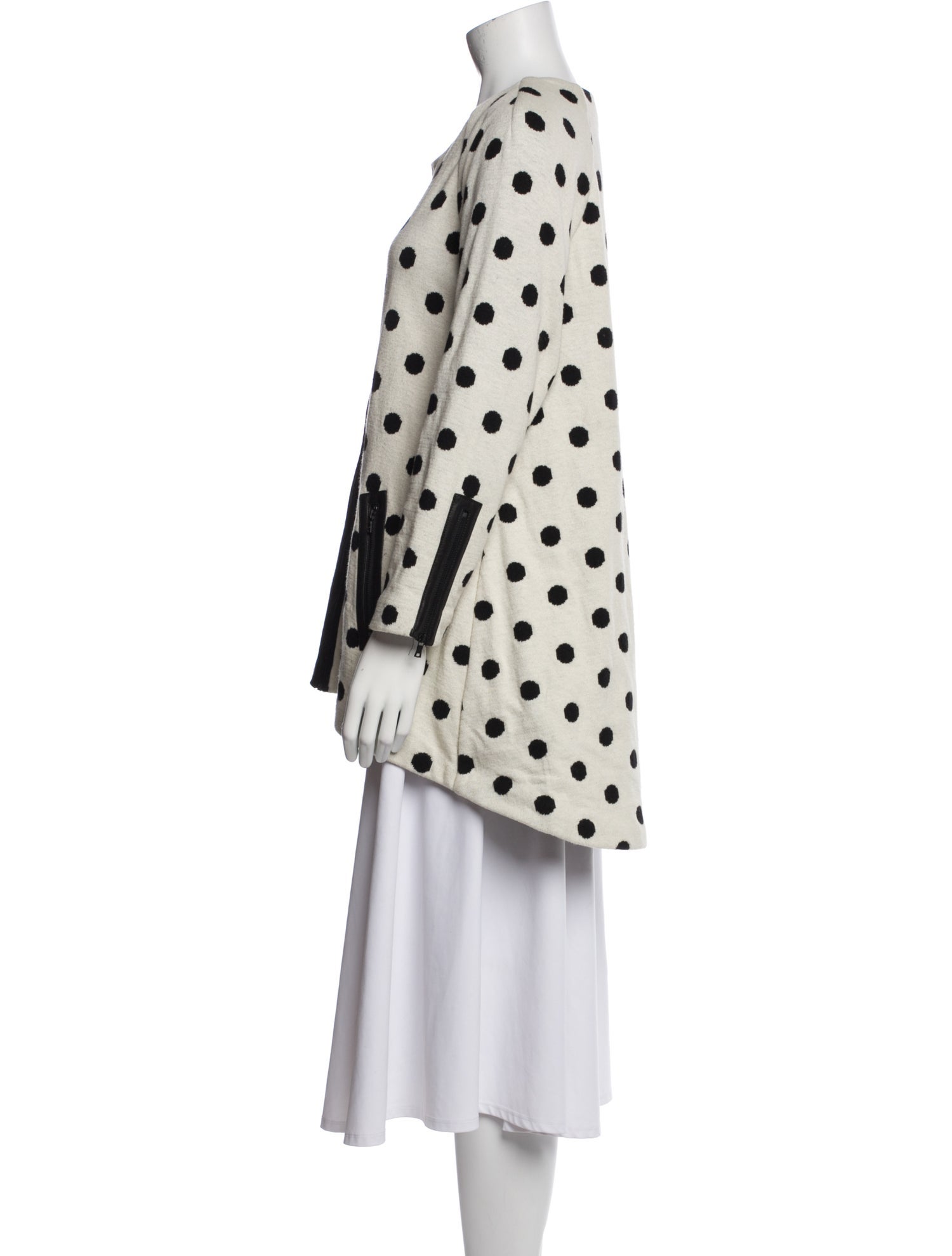 Alice + Olivia Polka Dot Print Jacket