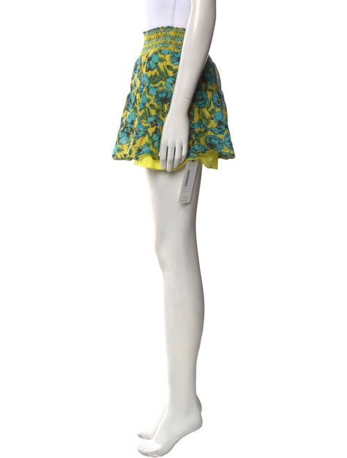 Alice + Olivia Floral Print Mini Skirt