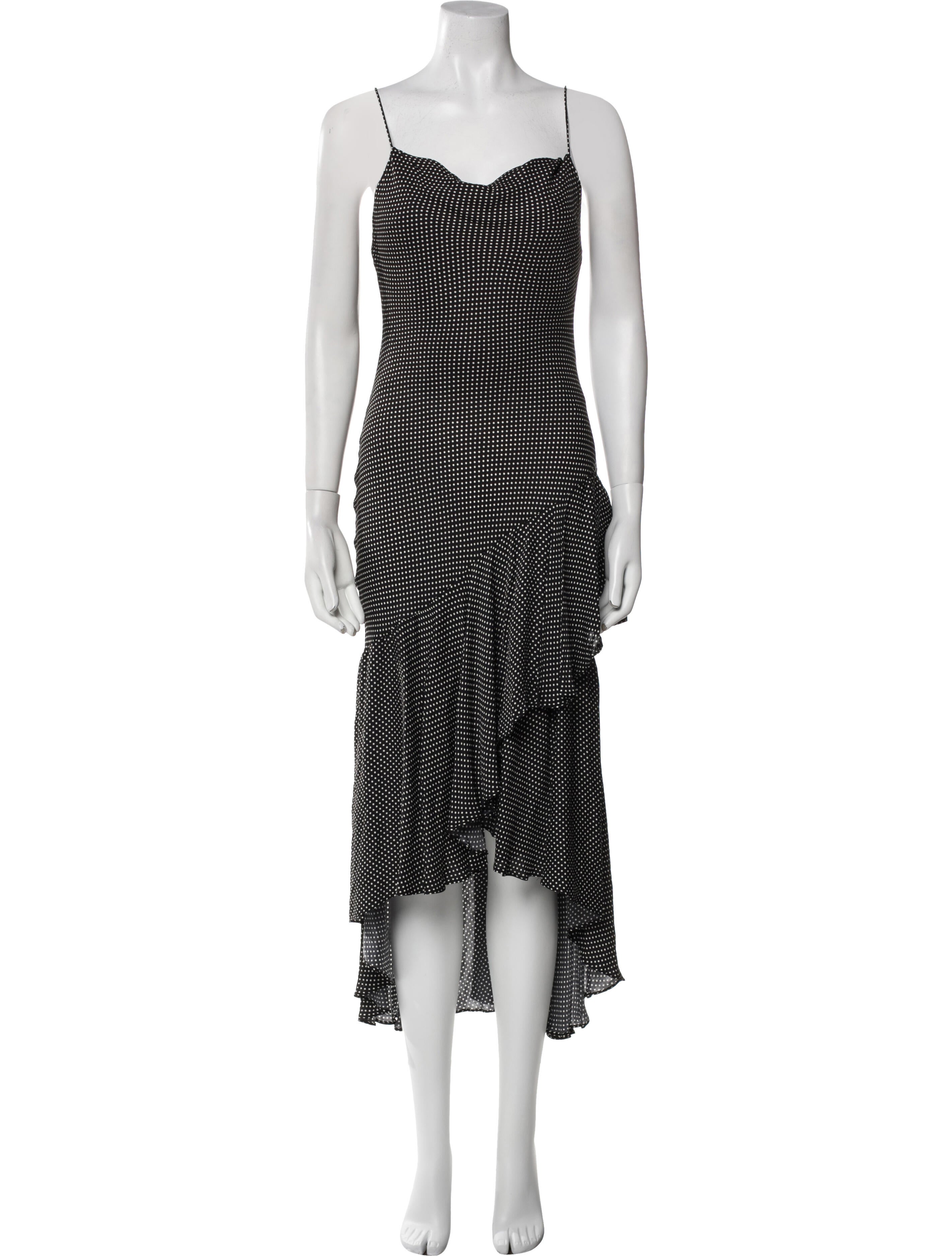 Alice + Olivia Printed Long Dress