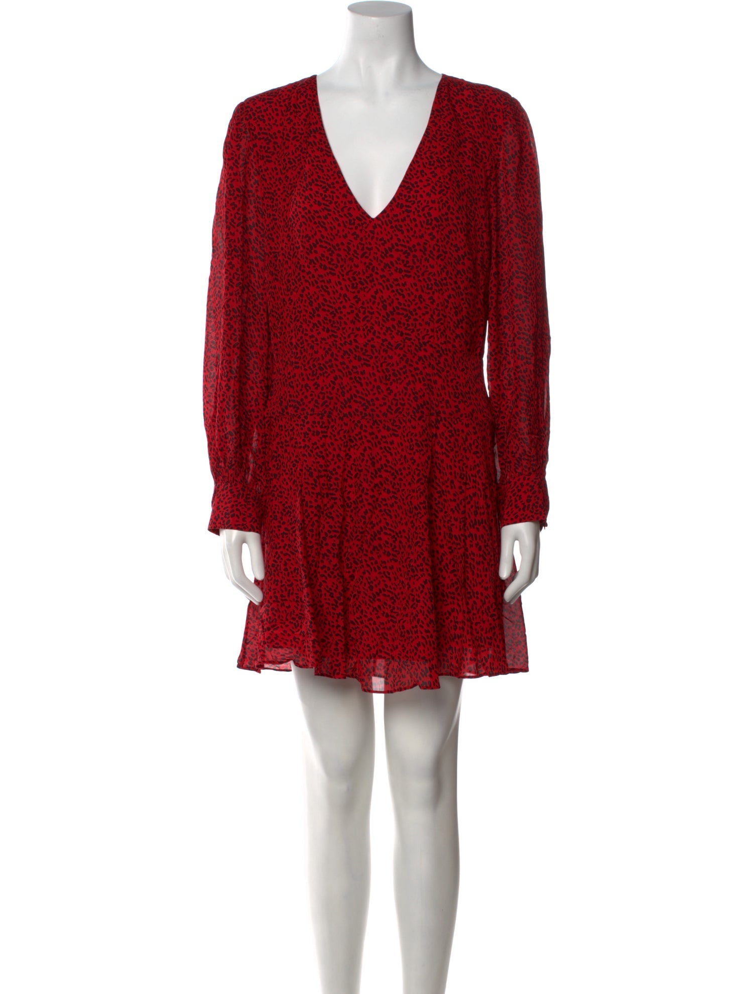 Alice + Olivia Animal Print Mini Dress