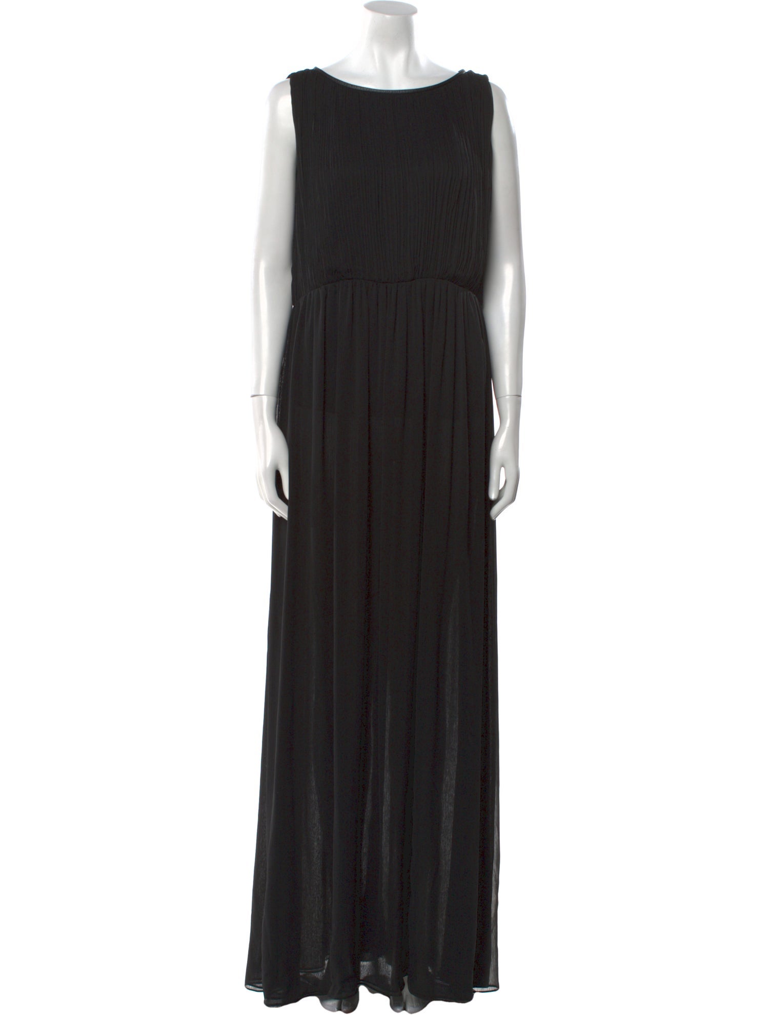 Alice + Olivia Scoop Neck Long Dress