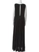 Alice + Olivia Scoop Neck Long Dress