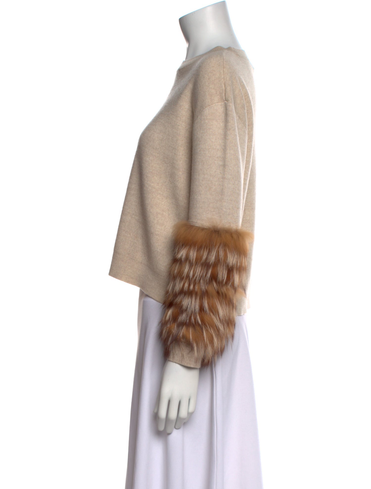 Alice + Olivia Wool Bateau Neckline Sweater