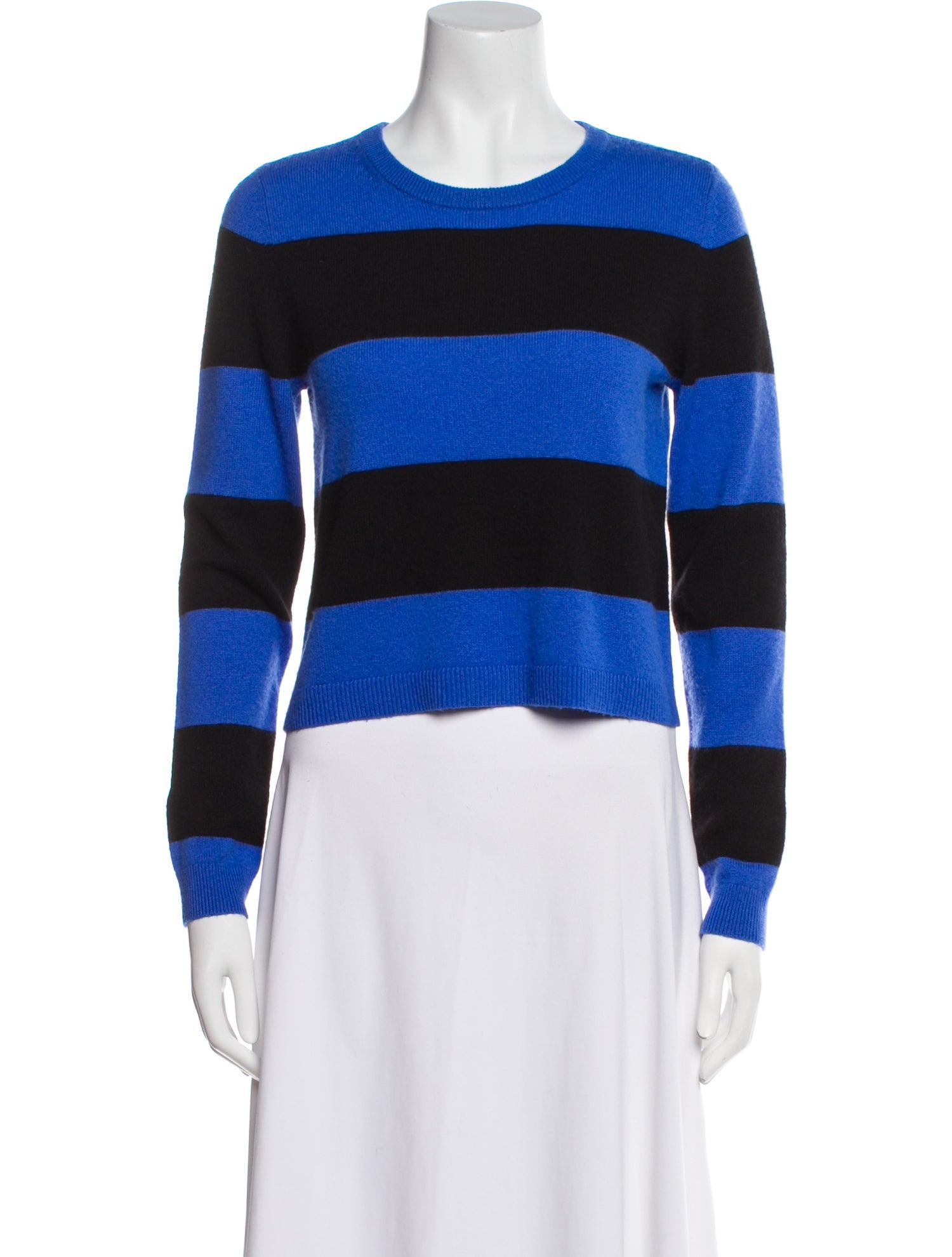 Alice + Olivia Cashmere Striped Sweater