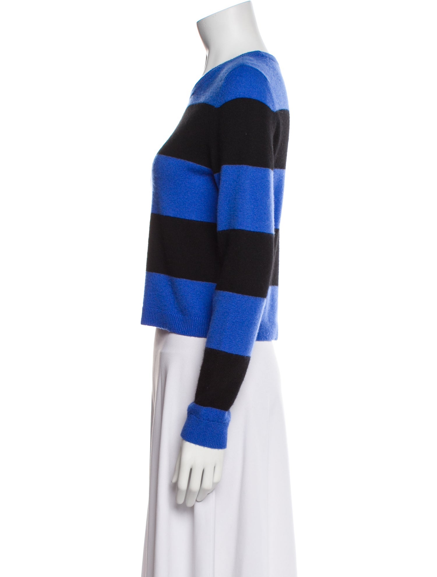 Alice + Olivia Cashmere Striped Sweater