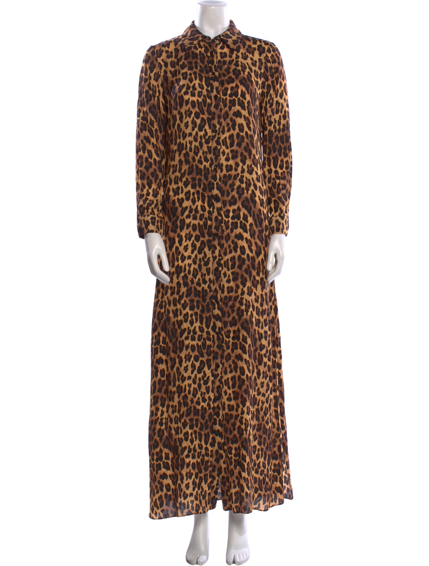 Alice + Olivia Animal Print Long Dress