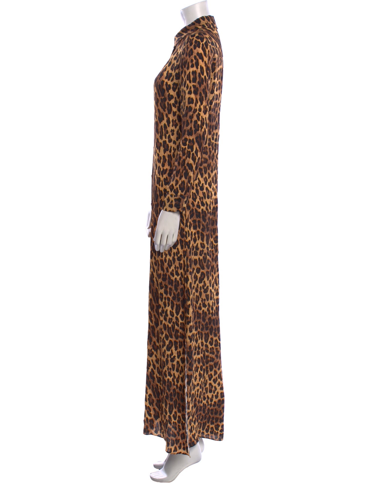 Alice + Olivia Animal Print Long Dress
