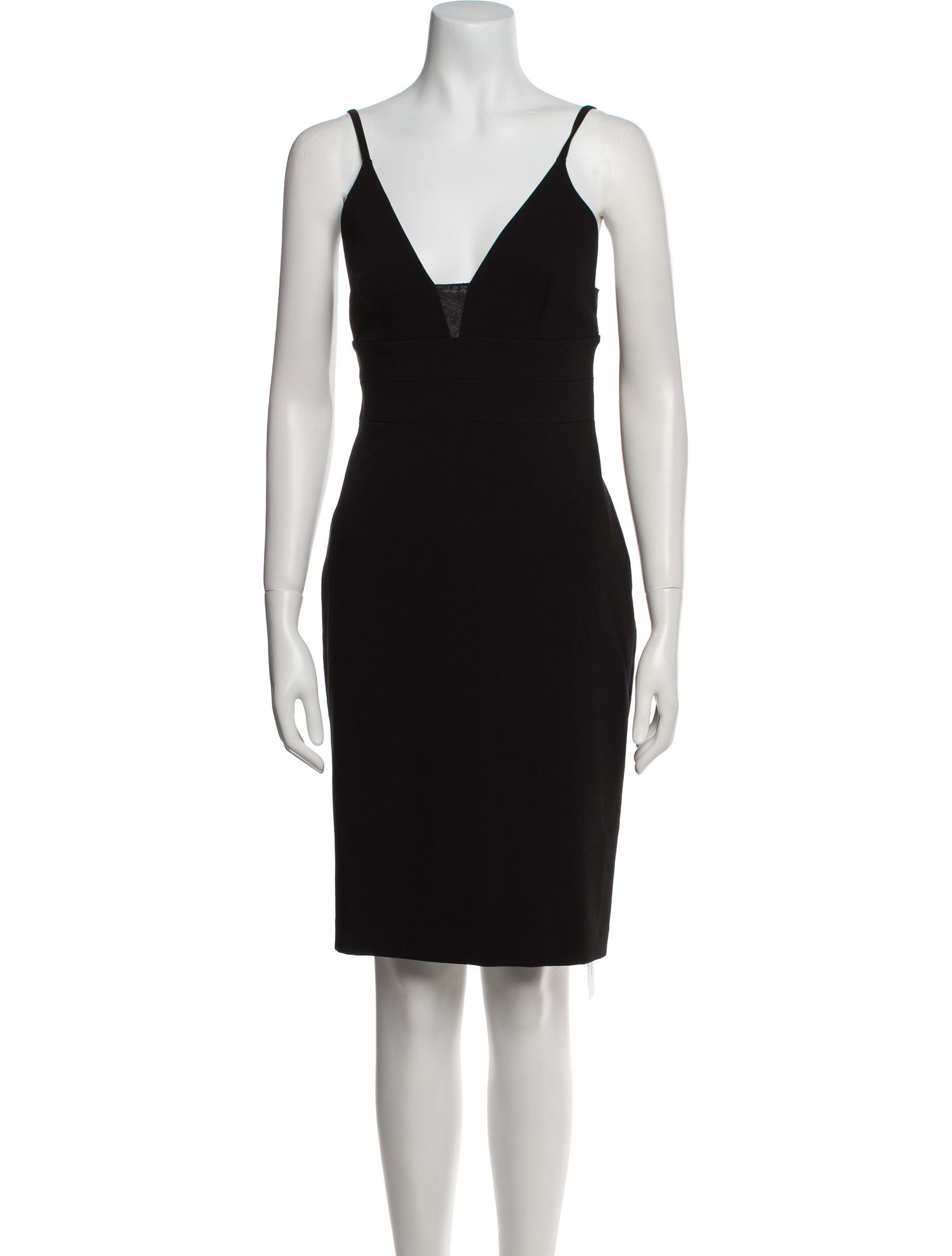 Alice + Olivia V-Neck Mini Dress