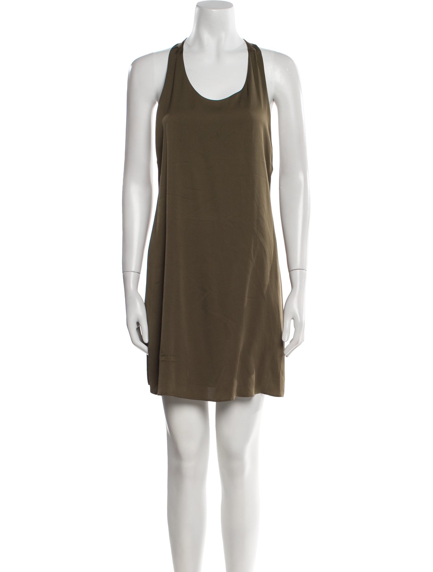 Alice + Olivia Silk Scoop Neck Tunic