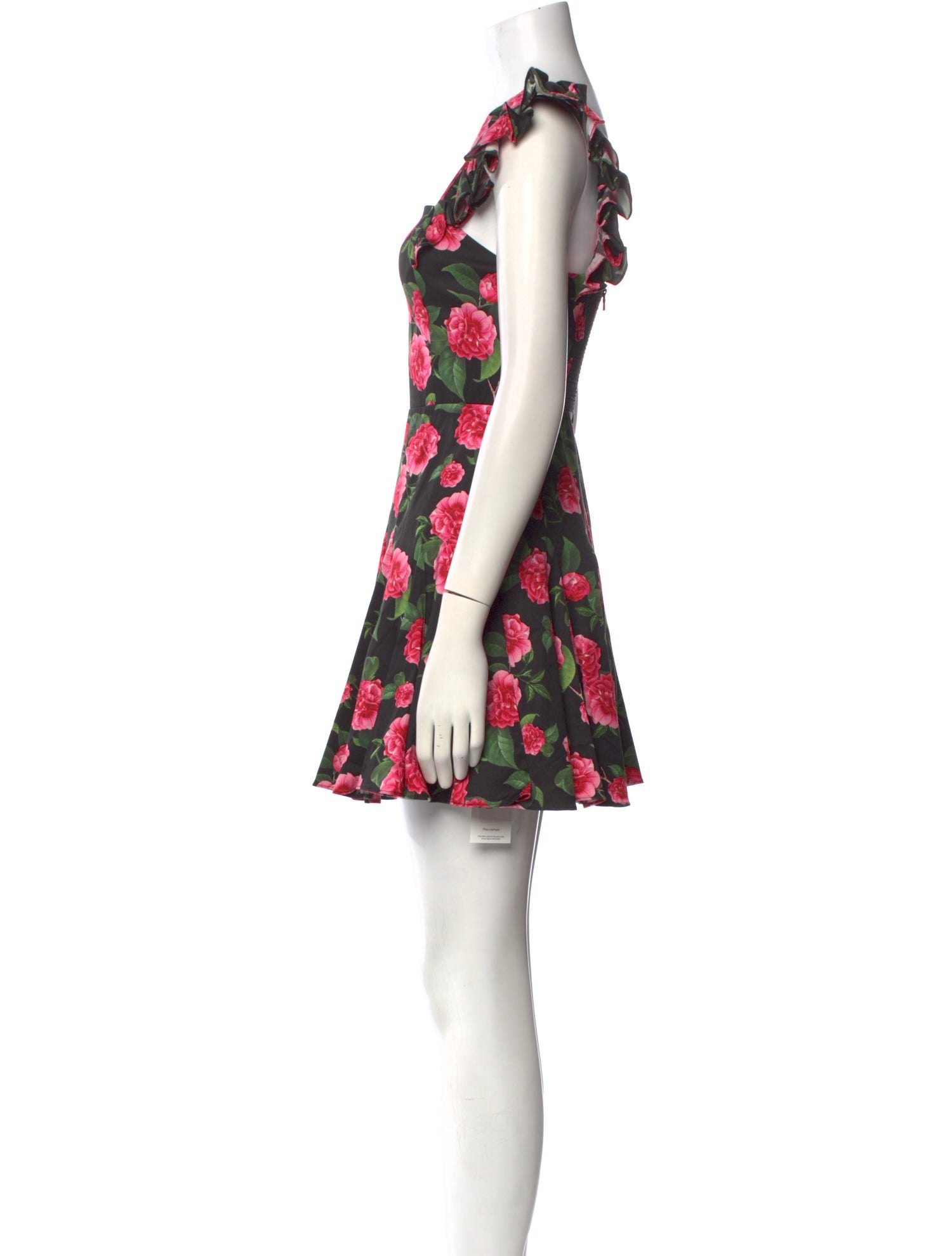 Alice + Olivia Floral Print Mini Dress w/ Tags