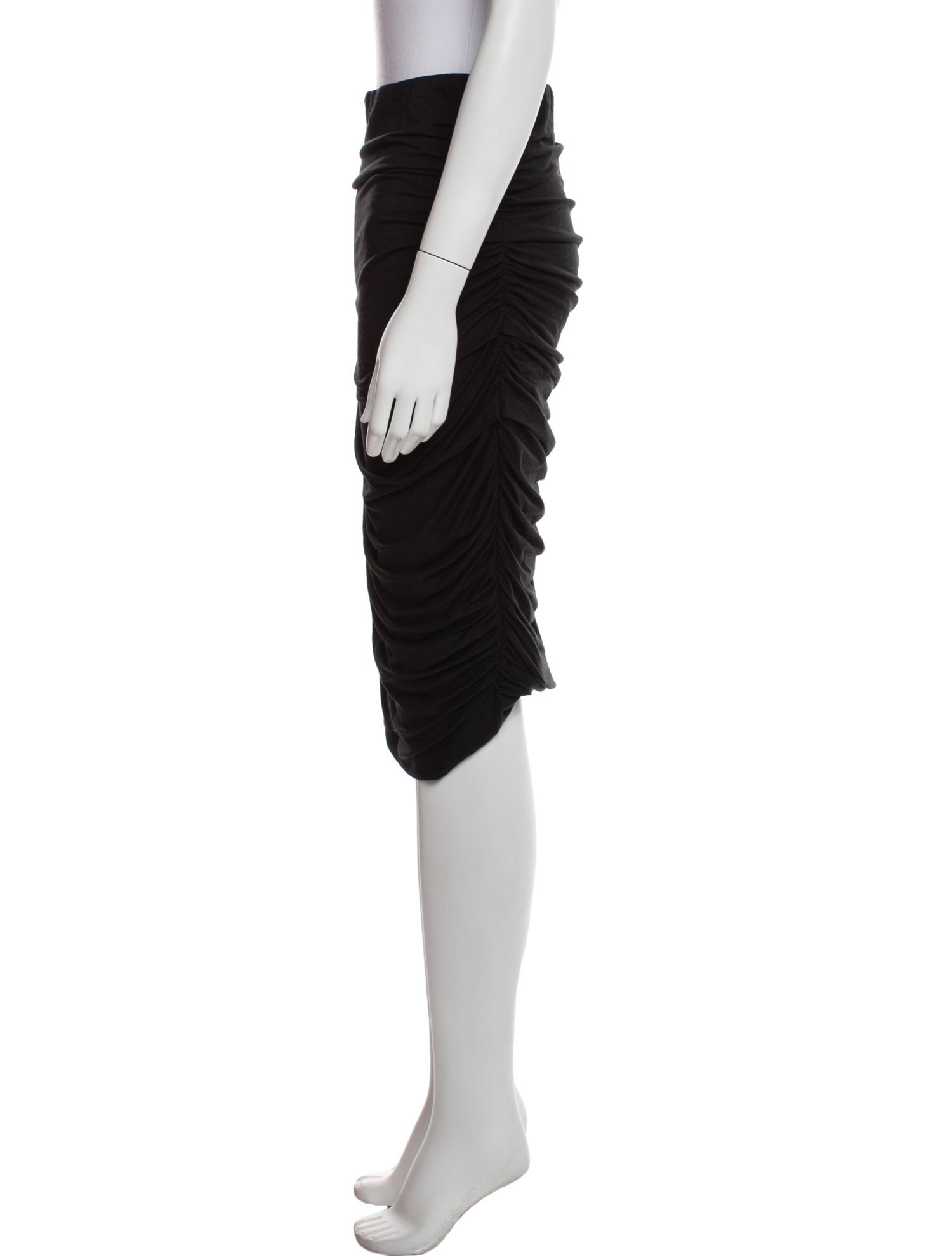 Alice + Olivia Ruffle Embellishment Knee-Length Skirt