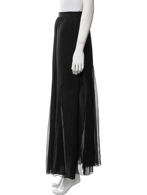 Alice + Olivia Silk Long Skirt