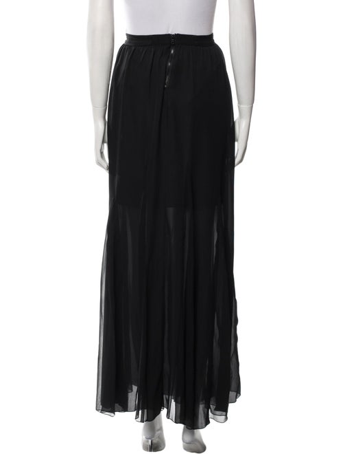Alice + Olivia Silk Long Skirt