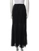 Alice + Olivia Silk Long Skirt