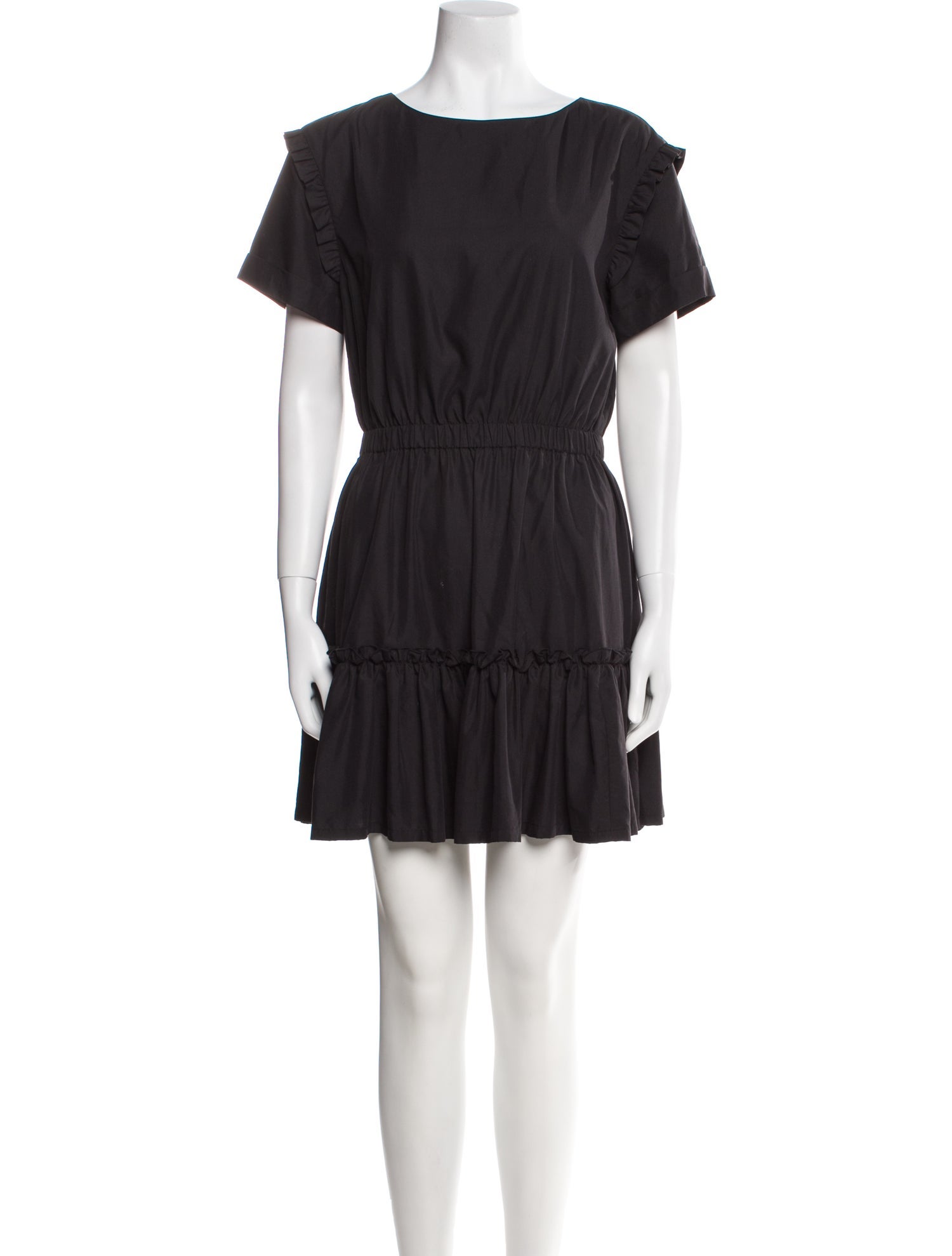Alice + Olivia Scoop Neck Mini Dress