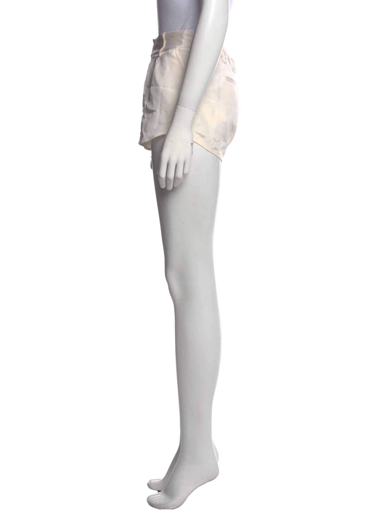 Alice + Olivia Silk Mini Shorts