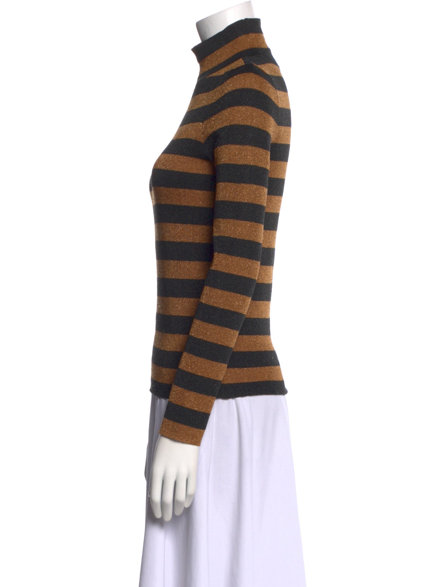 Alice + Olivia Wool Striped Top