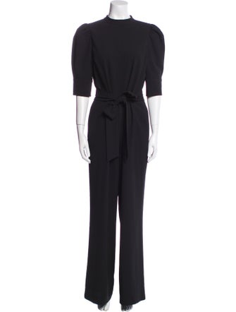 Alice + Olivia Mock Neck Jumpsuit