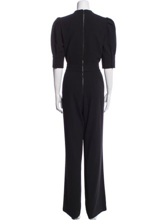 Alice + Olivia Mock Neck Jumpsuit