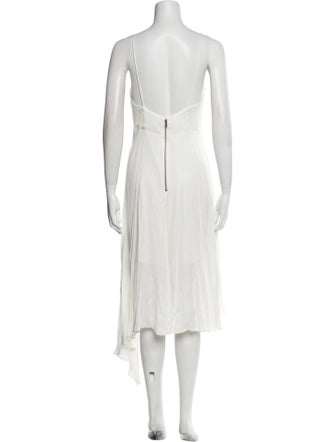 Alice + Olivia Cowl Neck Long Dress