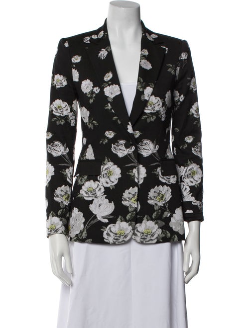 Alice + Olivia Floral Print Blazer