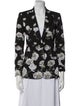 Alice + Olivia Floral Print Blazer
