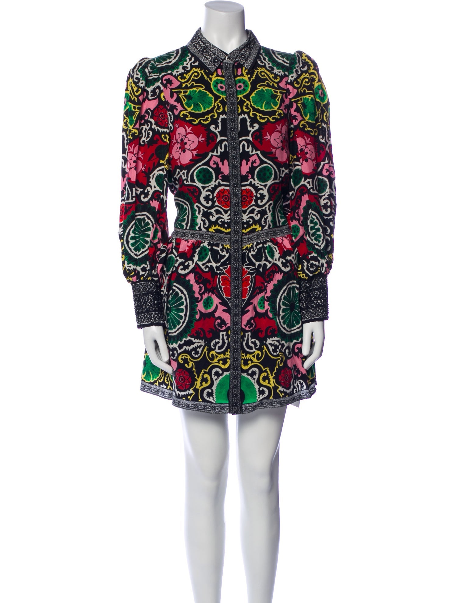 Alice + Olivia Printed Mini Dress