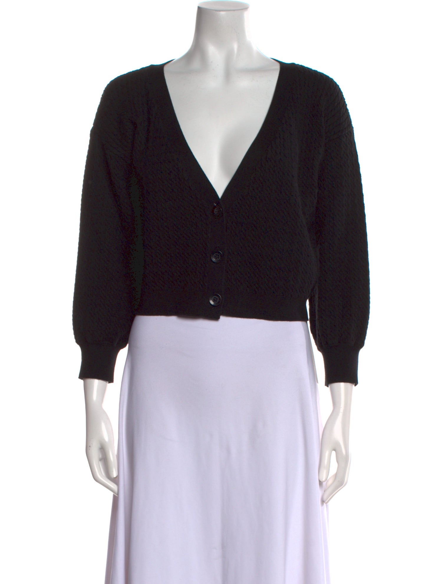 Alice + Olivia Cashmere V-Neck Sweater