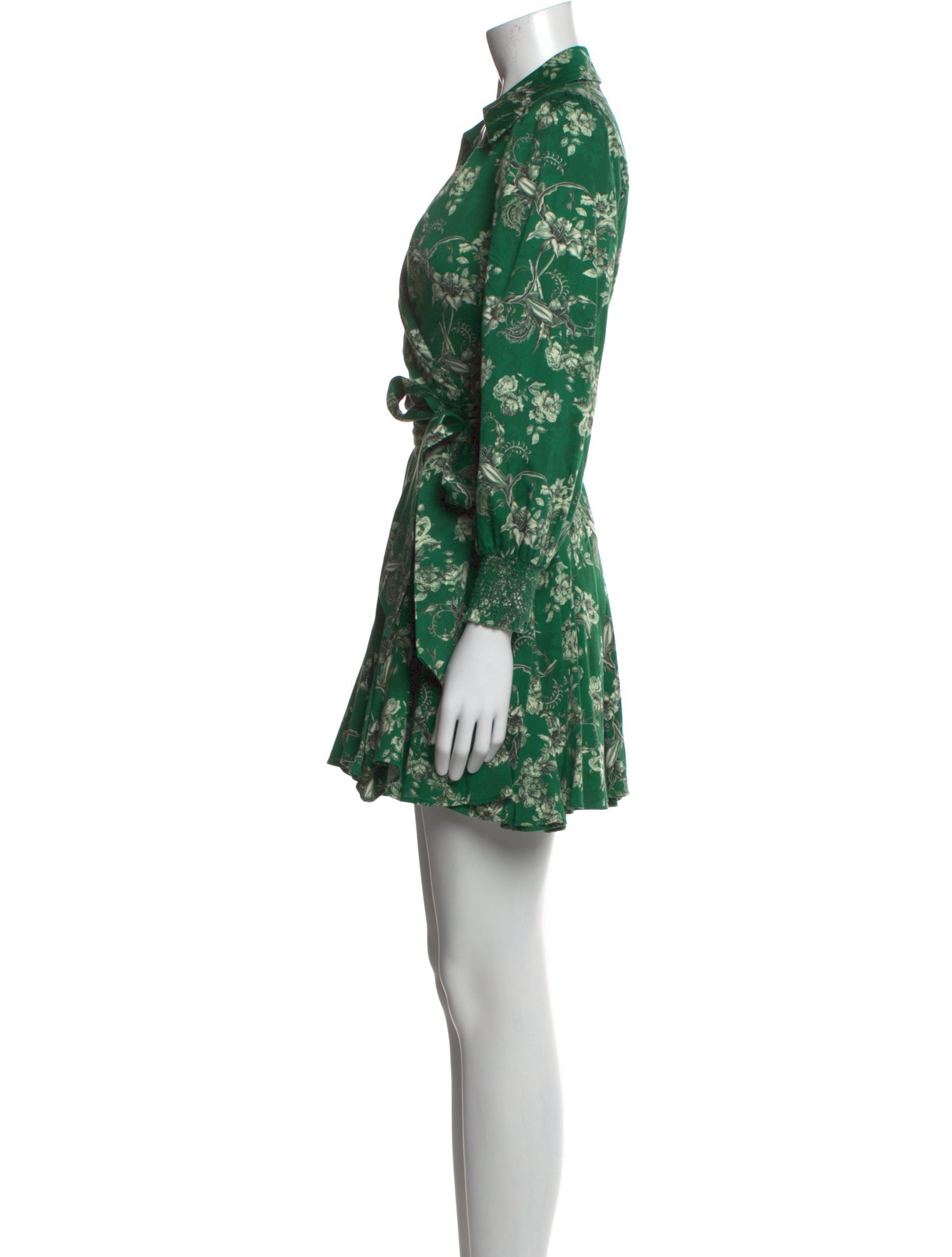 Alice + Olivia Floral Print Mini Dress